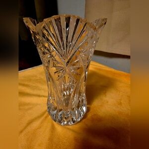 J.G. Durand Cristal D'Arques Vincennes cut crystal vase 6.5 Inches